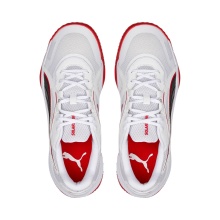 Puma Indoor Shoes Solarstrike II white/red Men